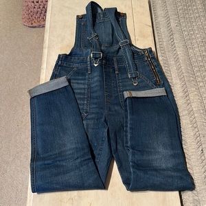 Madewell overalls, fitted, size S, zippers on both sides, never worn